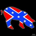 Shore Redneck Dixie Pig Decal