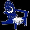 Shore Redneck South Carolina A-Chair Decal