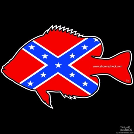 Shore Redneck Dixie Panfish Decal