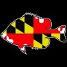 Shore Redneck Maryland Panfish Decal