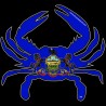 Shore Redneck Pennsylvania Crab Decal