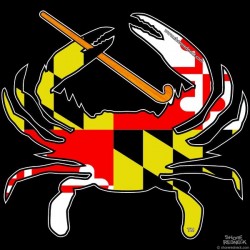 Shore Redneck MD Field Hockey Crab Decal