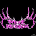 Shore Redneck Pink Grunge Rack Decal