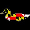 Shore Redneck MD Duck Decoy Decal