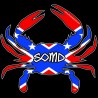 Shore Redneck Dixie Southern Maryland Crab Decal