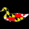 Shore Redneck MD Goose Decoy Decal