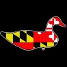 Shore Redneck MD Goose Decoy Decal