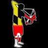 Shore Redneck Maryland Bowfishing Decal