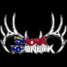 Shore Redneck North Carolina Rack Decal