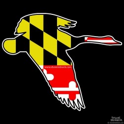 Shore Redneck Maryland Goose Decal