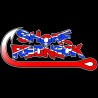 Shore Redneck Dixie Hook It Decal