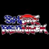 Shore Redneck Crab on Top U.S.A.Decal