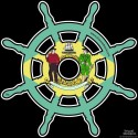 Shore Redneck Delaware Ships Wheel Decal