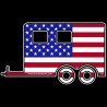 Shore Redneck USA Horse Trailer Decal