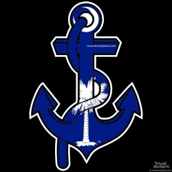 Shore Redneck South Carolina Anchor Decal