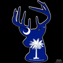 Shore Redneck South Carolina Buck Decal