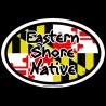 Shore Redneck Eastern Shore Native MD Oval Decal