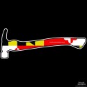 Shore Redneck MD Hammer Decal