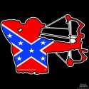 Shore Redneck Dixie Bowhunter Decal