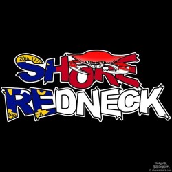 Shore Redneck Crab on Top North Carolina Decal