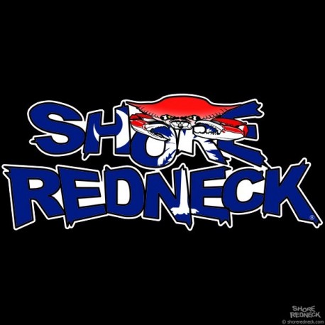 Shore Redneck Crab on Top South Carolina Decal