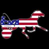 Shore Redneck USA Harness Racing Decal