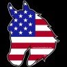 Shore Redneck USA Horse Head Decal