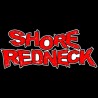 Shore Redneck Red Grunge Decal