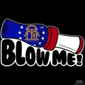 Shore Redneck Georgia Blow Me Decal