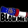 Shore Redneck Georgia Blow Me Decal