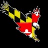 Shore Redneck MD Eagle Decal