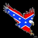 Shore Redneck Dixie Eagle Decal