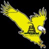 Shore Redneck Gadsden Eagle Decal