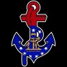 Shore Redneck Georgia Themed Anchor Decal