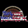 Shore Redneck USA Turkey Fan Decal