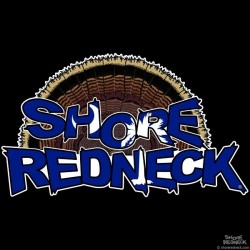 Shore Redneck SC Turkey Fan Decal