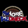 Shore Redneck TX Turkey Fan Decal