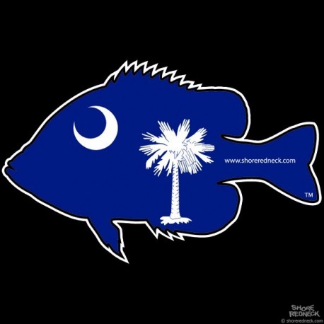 Shore Redneck South Carolina Panfish Decal