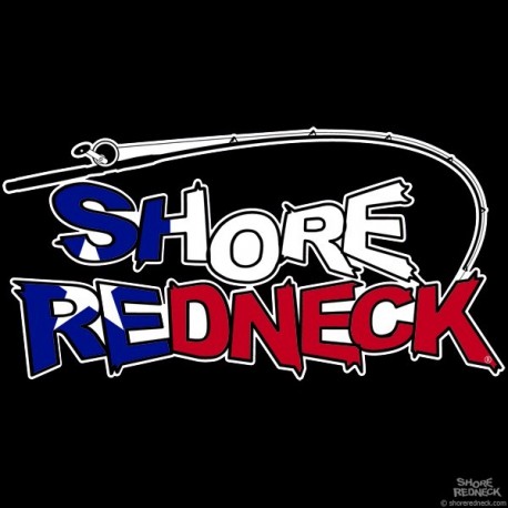 Shore Redneck Rod on Top TX Decal