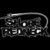 Shore Redneck Rod on Top Black Grunge  Decal