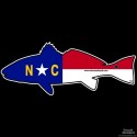 Shore Redneck NC Redfish  Decal