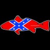 Shore Redneck Dixie Redfish Decal