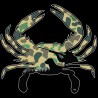 Shore Redneck Duck Camo Hunter Crab Decal