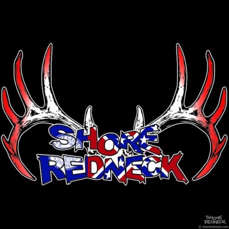 Shore Redneck Old Georgia Rack Decal