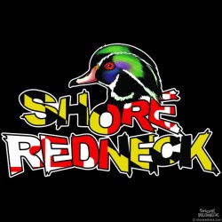 Shore Redneck Wood Duck on Top Maryland Decal