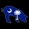 Shore Redneck South Carolina Pig Decal