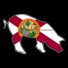 Shore Redneck Florida Pig Decal