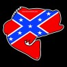 Shore Redneck Dixie Jumpin' Bass Decal