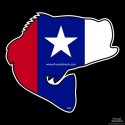 Shore Redneck Texas Jumpin' Bass Decal