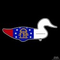 Shore Redneck Georgia Duck Decoy Decal